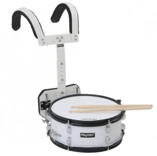 Hayman MDR-1455 - werbel marszowy 14x5,5″ biały + nosidło