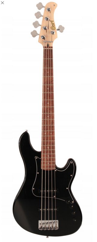 CORT GB35 JJ BK - gitara basowa 5 strunowa