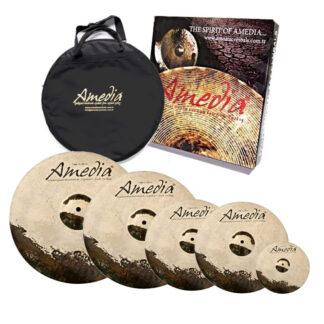 Amedia Raw Rock Set HH14, Cr16, R20, SP8 - zestaw talerzy perkusyjnych