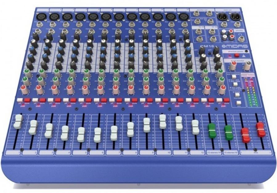MIDAS DM16 - mikser analogowy
