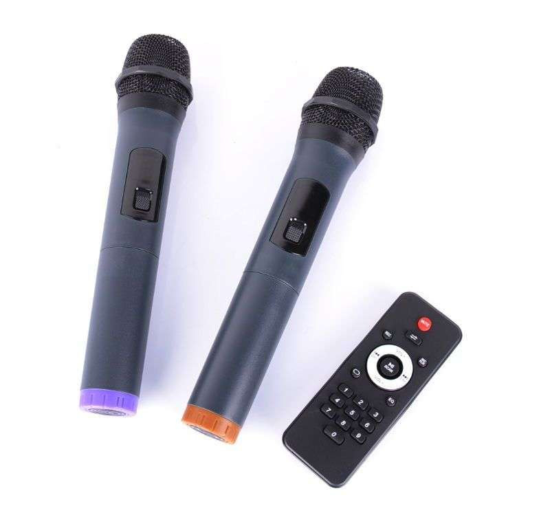 LED Party Light&Sound PARTY-215LED-MKII - Kolumna mobilna z mikrofonami