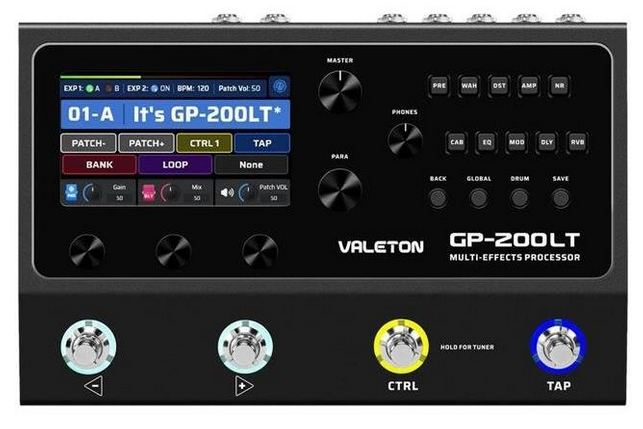 Valeton GP-200LT - multiefekt gitarowy