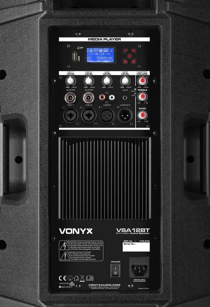 Vonyx VSA12BT - kolumna aktywna