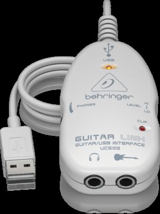 Behringer Guitar Link UCG102 - interfejs gitarowy audio USB