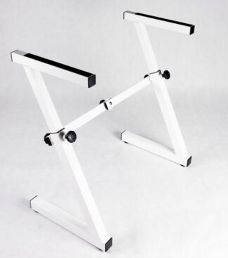 AKMUZ Typ Z WHITE - statyw pod keyboard biały , statyw keyboardowy, statyw do pianina cyfrowego