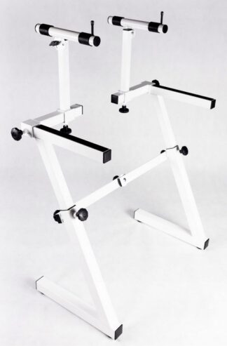 AKMUZ Typ Z WHITE - statyw pod keyboard biały , statyw keyboardowy, statyw do pianina cyfrowego