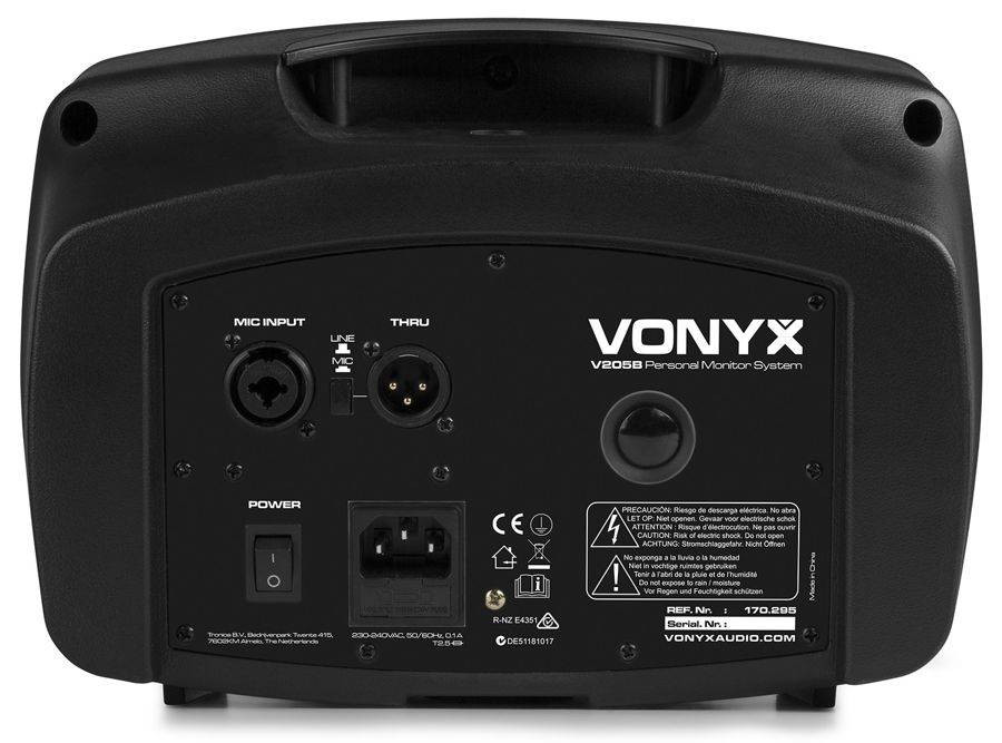 Vonyx V205B - kolumna aktywny PA system BT/ USB