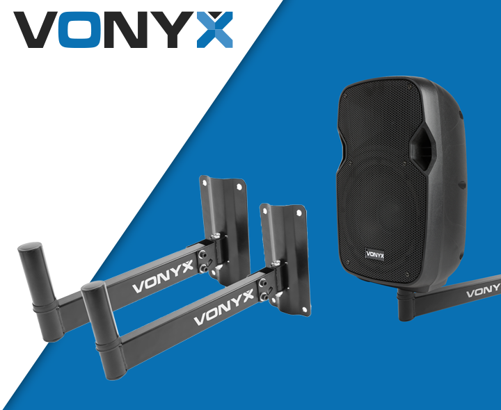 Vonyx WMS-02 - para statywów kolumnowych ściennych