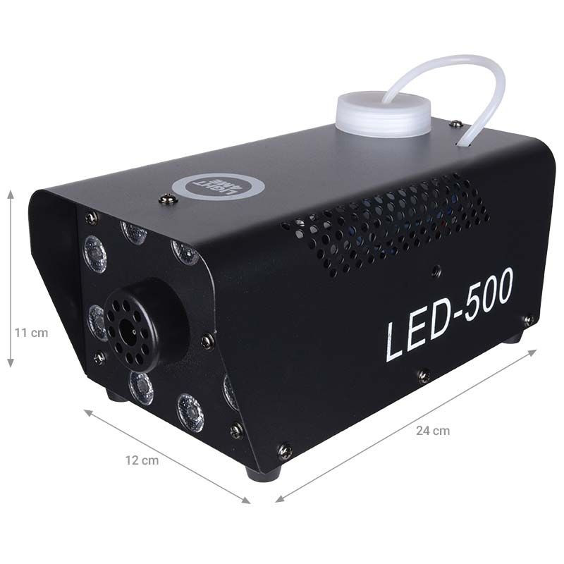 LIGHT4ME FOG 500 LED - wytwornica dymu mgły na pilota