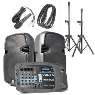 Vonyx PSS302 300W - zestaw nagłośnieniowy
