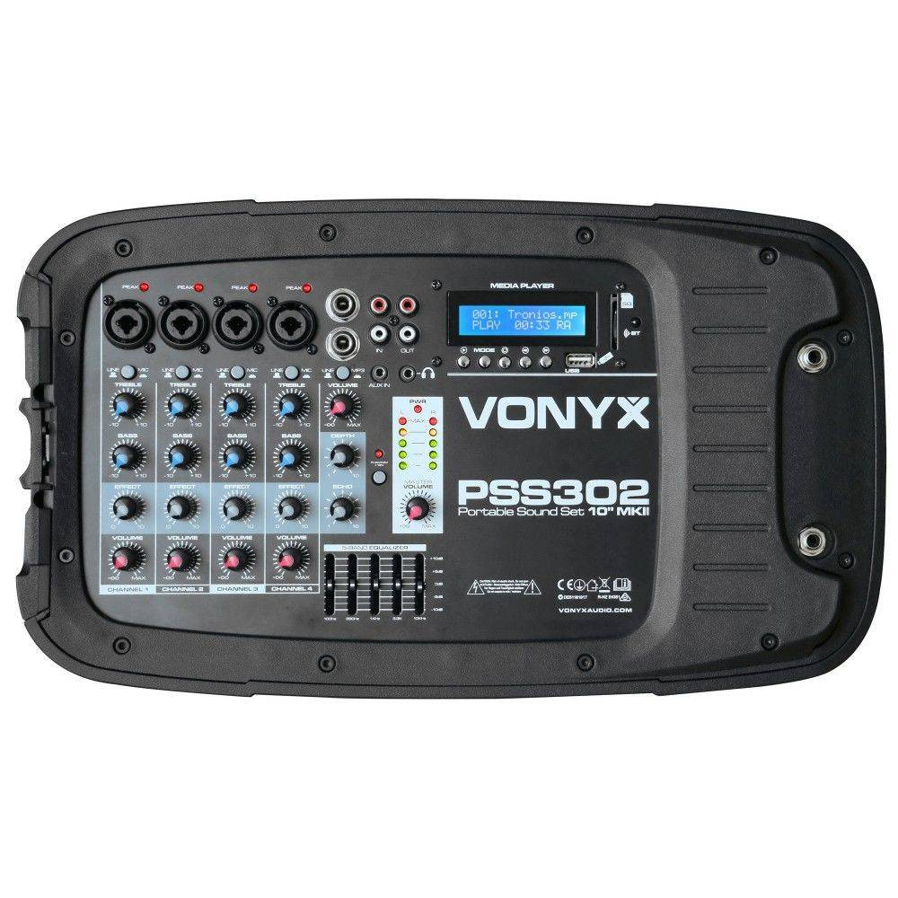 Vonyx PSS302 300W - zestaw nagłośnieniowy