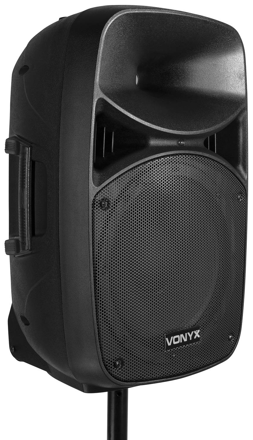 Vonyx VPS152A 1000W + statywy + mikrofon - aktywny zestaw nagłośnieniowy