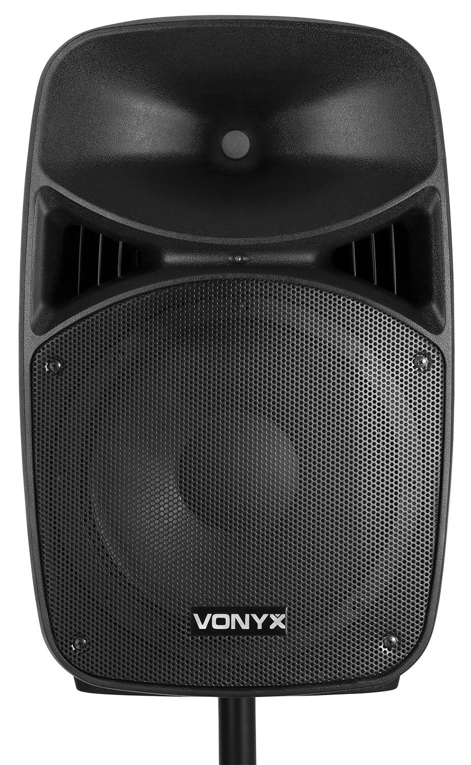 Vonyx VPS152A 1000W + statywy + mikrofon - aktywny zestaw nagłośnieniowy