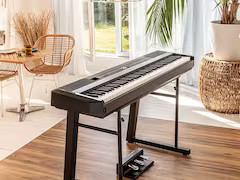 Yamaha P-225 B - pianino cyfrowe + zestaw pedałów Yamaha FC-35