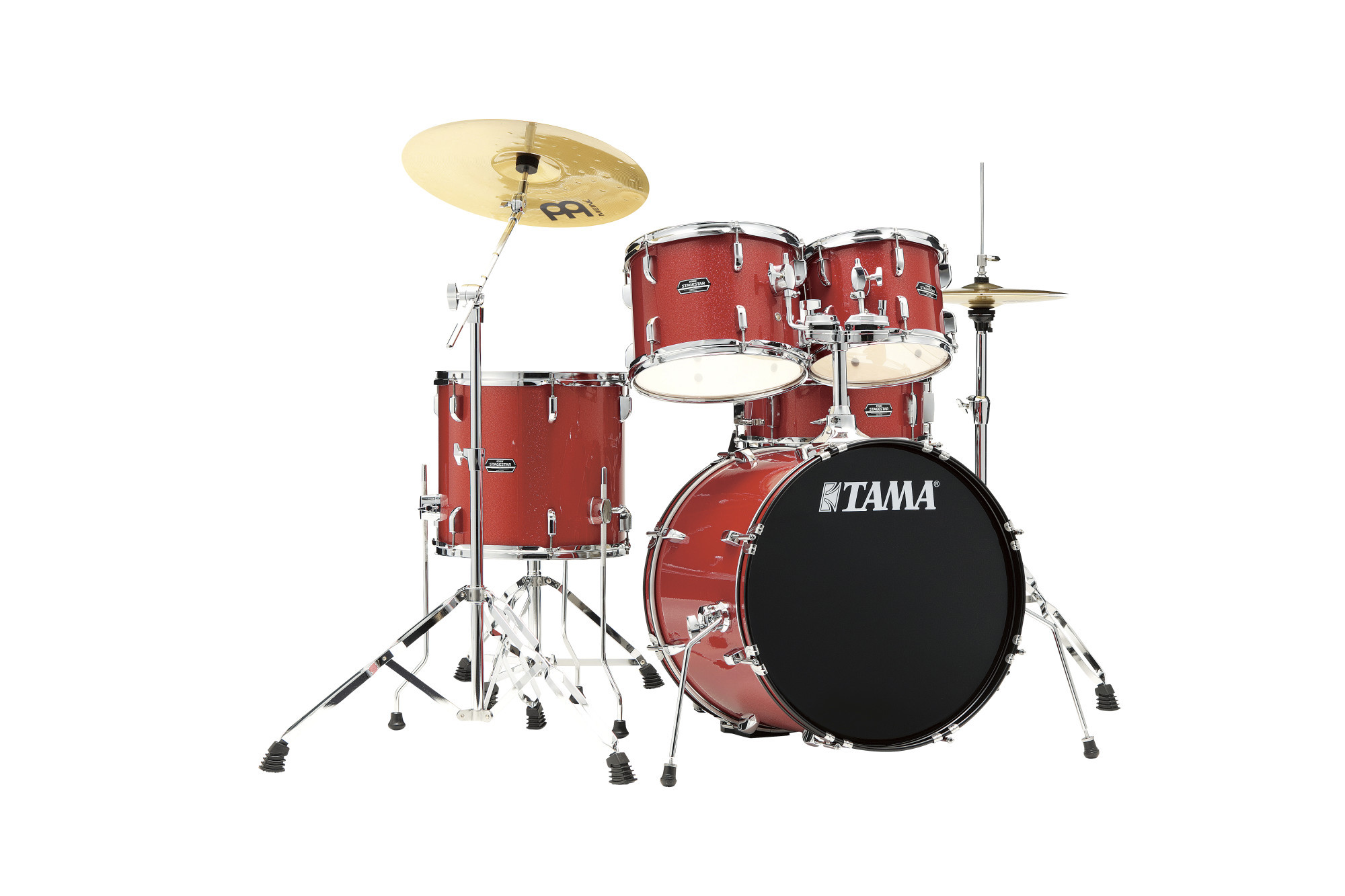 TAMA Stagestar Drumkit BNS - zestaw perkusyjny + zestaw talerzy perkusyjnych MEINL Cymbals BCS