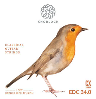 Knobloch Strings EDC34.0 ERITHACUS Double Silver CX Carbon – Struny do Gitary Klasycznej