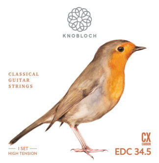 Knobloch Strings EDC34.5 ERITHACUS Double Silver CX Carbon – Struny do Gitary Klasycznej