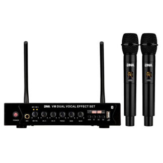 DNA VM DUAL VOCAL EFFECT SET - bezprzewodowy mikrofonowy system nagłośnienia 518-542 MHz USB Bluetooth