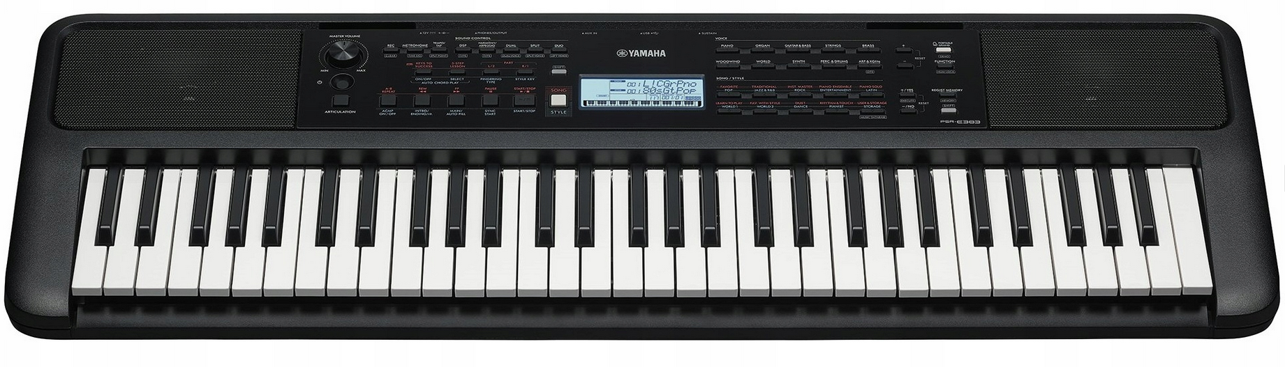 Yamaha PSR E 383 - keyboard