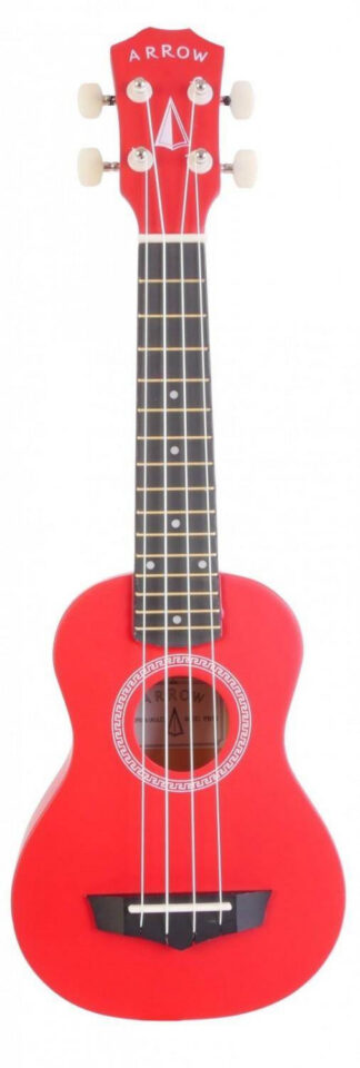Arrow PB-10 Red - ukulele sopranowe z pokrowcem