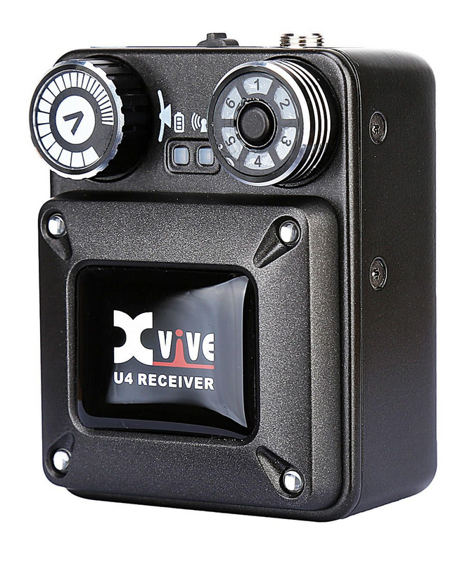 XVive U4 SET R4 In-Ear Monitor - Zestaw odsłuchowy bezprzewodowy 2.4 GHz