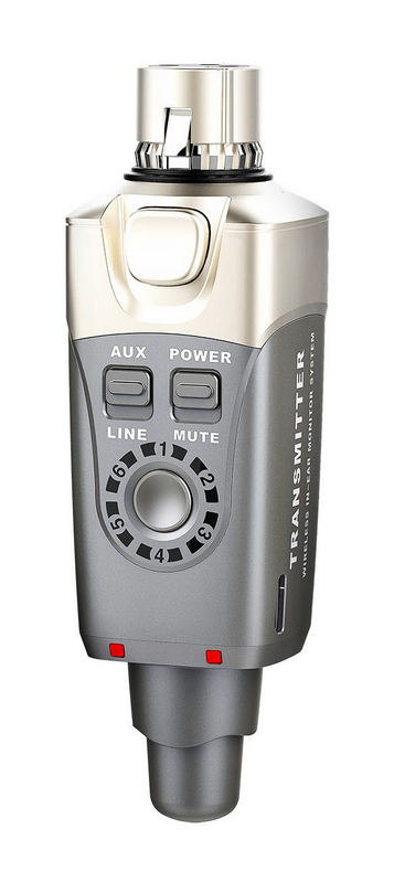 XVive U4 SET R4 In-Ear Monitor - Zestaw odsłuchowy bezprzewodowy 2.4 GHz