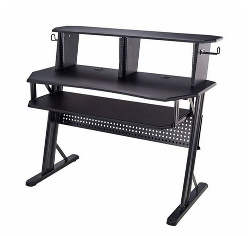 Millenium SD-120 B StudioDesk - Biurko studyjne (czarne)