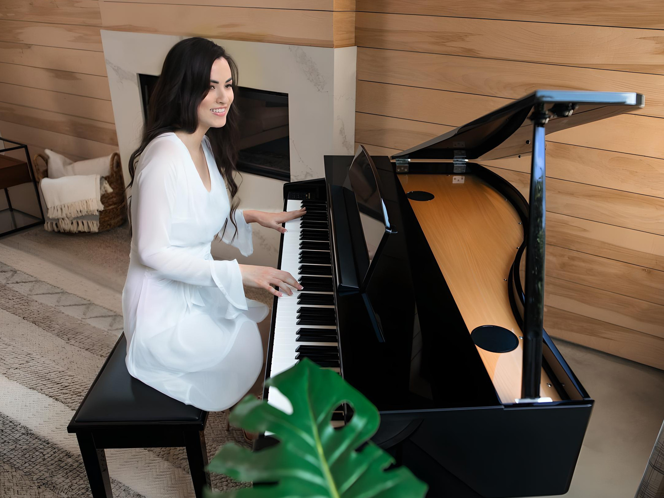 KAWAI DG30 - Pianino Cyfrowe Czarne (połysk)
