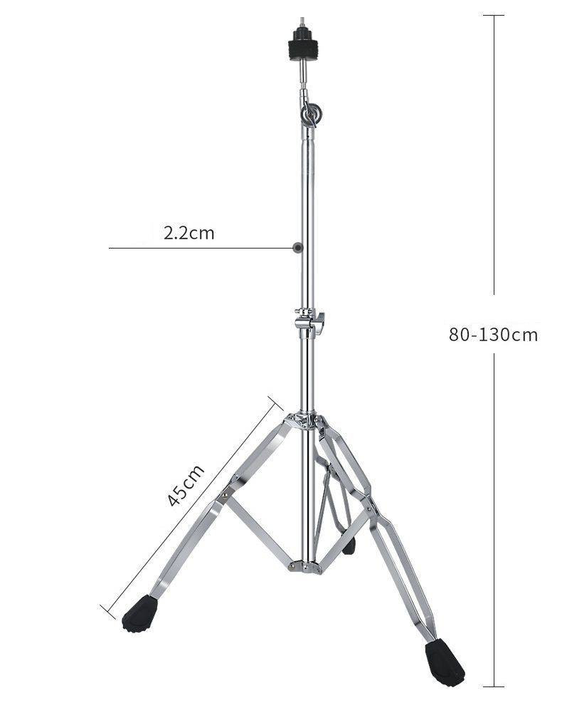 Asanasi C-200 - Statyw prosty pod talerz Crash/Ride/Dzwonki perkusyjne Chimes