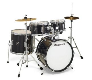 Millenium Focus Junior Drum Set Black - zestaw perkusyjny dziecięcy