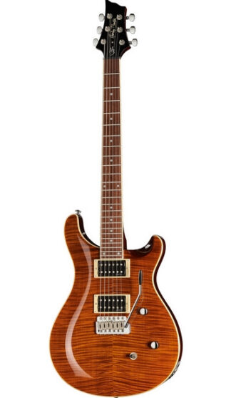 Harley Benton CST-24T Amber Stripes - gitara elektryczna