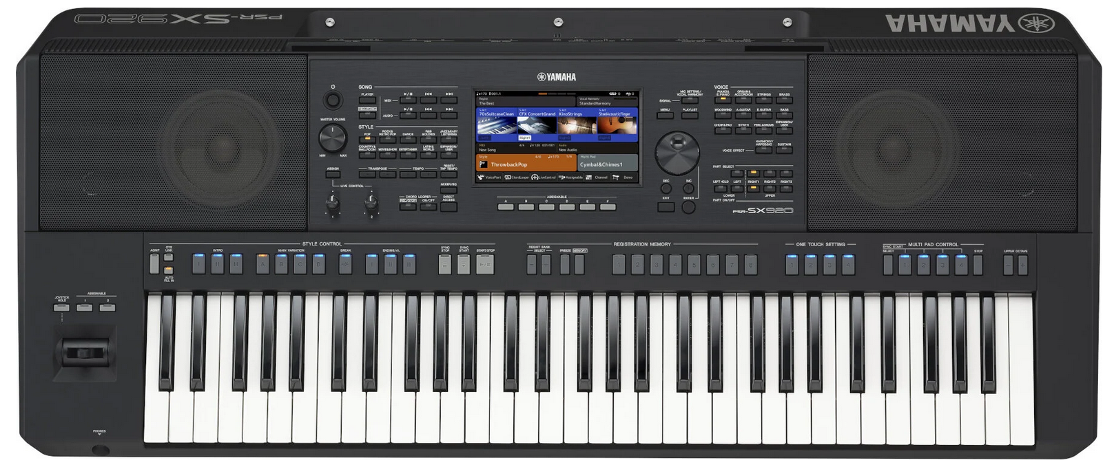 YAMAHA PSR SX920 - keyboard aranżer, workstation z harmonizerem wokalu