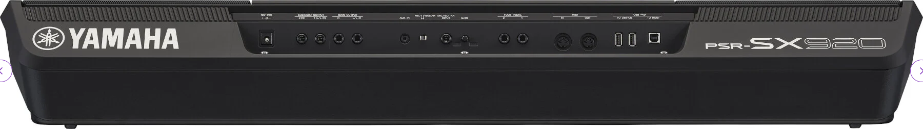 YAMAHA PSR SX920 - keyboard aranżer, workstation z harmonizerem wokalu