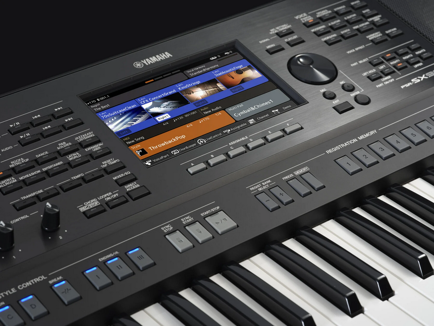YAMAHA PSR SX920 - keyboard aranżer, workstation z harmonizerem wokalu