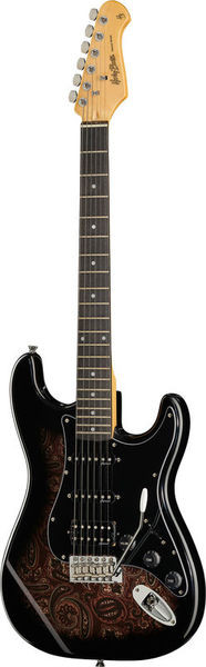 Harley Benton ST-70 Black Paisley - gitara elektryczna