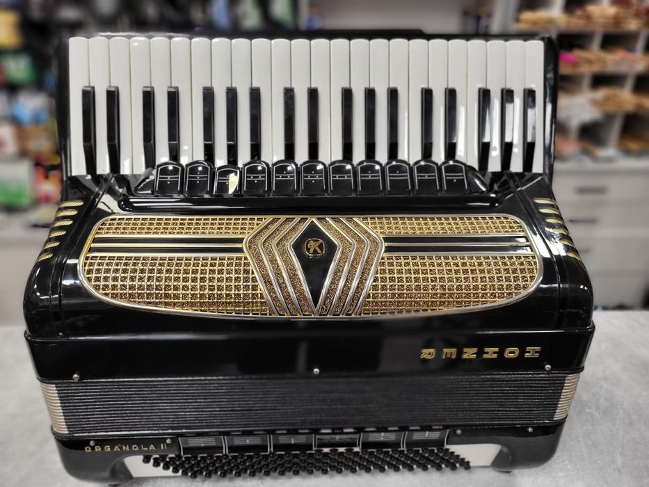 HOHNER ORGANOLA II Cassotto - AKORDEON 120-basowy KANAŁOWY - KOMIS, RATY, FV-Marża
