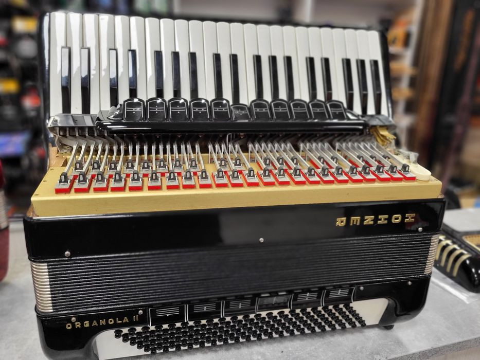 HOHNER ORGANOLA II Cassotto - AKORDEON 120-basowy KANAŁOWY - KOMIS, RATY, FV-Marża