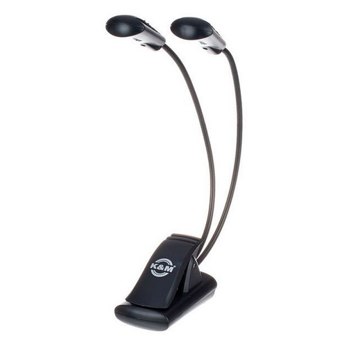K&M 12243 Double LED FlexLight - Lampka LED do pulpitu podwójna