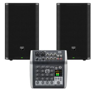 V-TONE OrionX 12" Zestaw nagłośnieniowy dla szkoły, zespołu, DJ, przedszkole, świetlica, firma