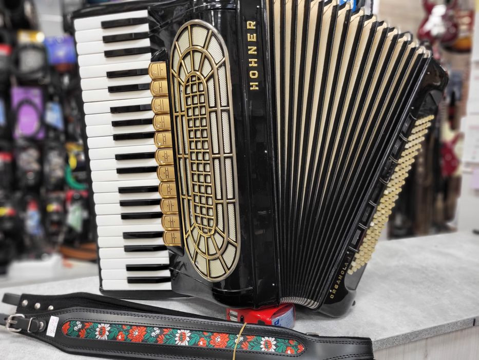 HOHNER ORGANOLA IV PM Semi-Cassotto - AKORDEON 120- basowy UŻYWANY - KOMIS, RATY, FV-Marża