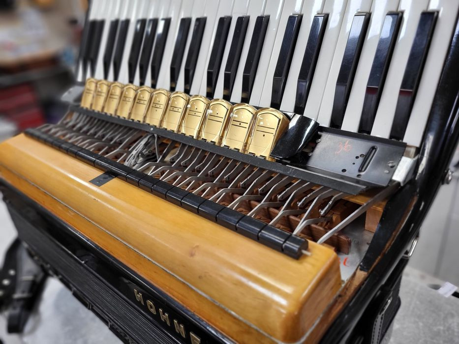 HOHNER ORGANOLA IV PM Semi-Cassotto - AKORDEON 120- basowy UŻYWANY - KOMIS, RATY, FV-Marża