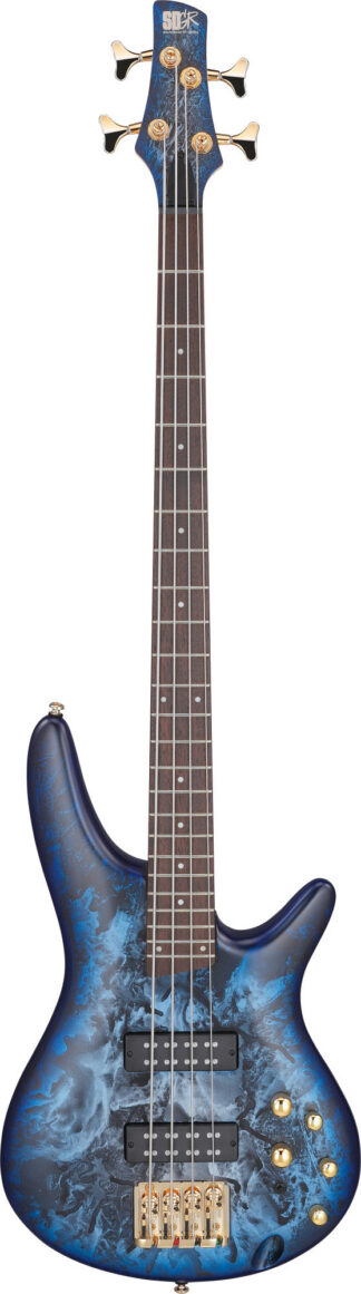Ibanez SR300EDX-CZM Cosmic Blue Frozen Matte - gitara basowa SR300 EDX CZM