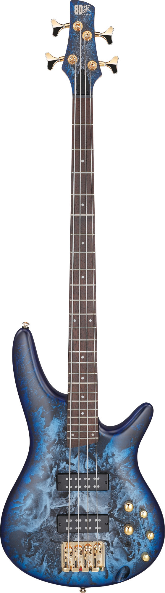 Ibanez SR300EDX-CZM Cosmic Blue Frozen Matte - gitara basowa SR300 EDX CZM
