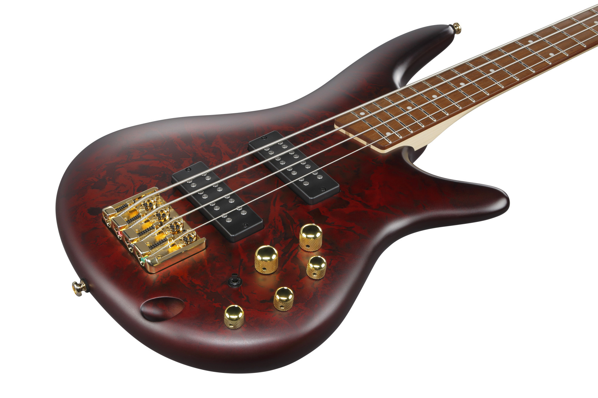 Ibanez SR300EDX-WZM Wine Red Frozen Matte - gitara basowa SR300 EDX WZM