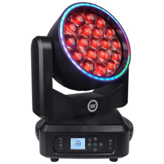 LIGHT4ME ZOOM WASH 19X15 RING - głowica ruchoma LED oświetlenie sceniczne