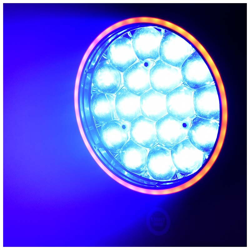 LIGHT4ME ZOOM WASH 19X15 RING - głowica ruchoma LED oświetlenie sceniczne