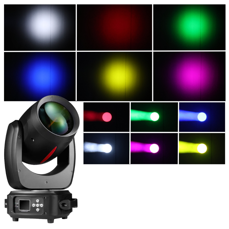 LIGHT4ME RED LINE BEAM 120W Głowica ruchoma LED oświetlenie sceniczne