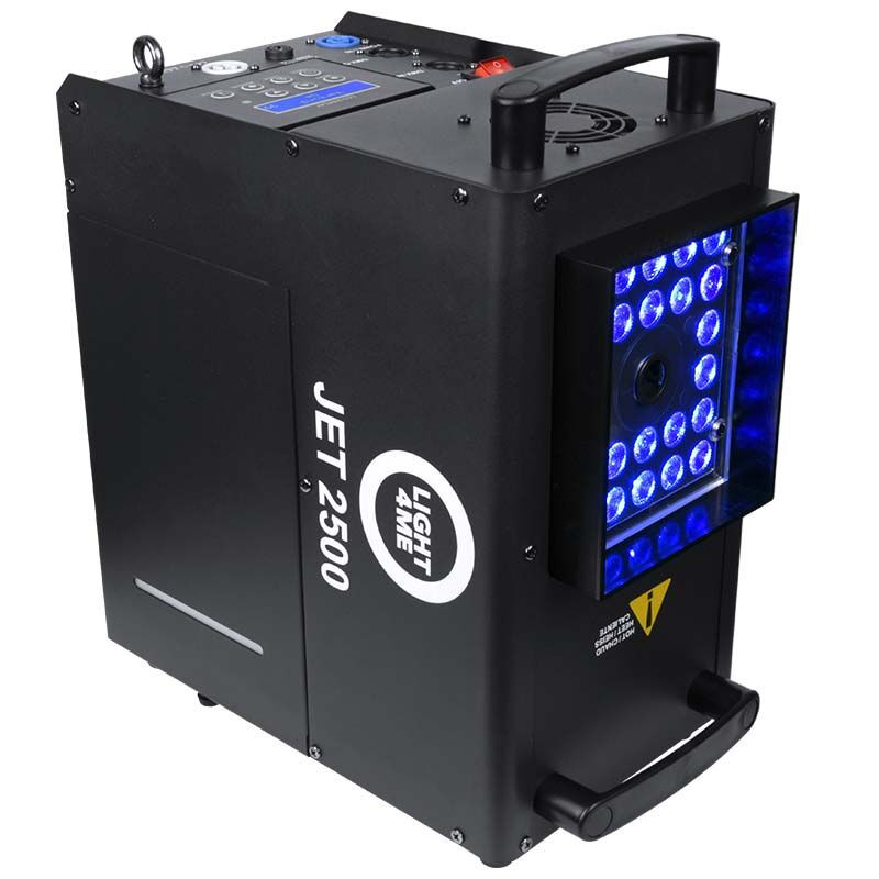 LIGHT4ME JET 2500 wytwornica dymu pionowego LED + pilot