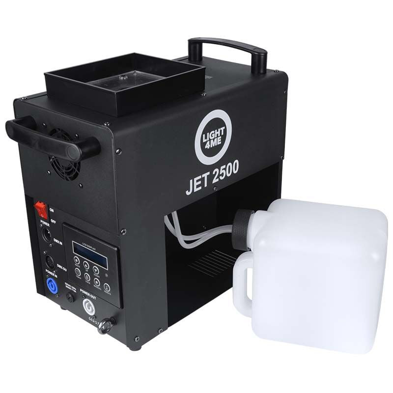 LIGHT4ME JET 2500 wytwornica dymu pionowego LED + pilot
