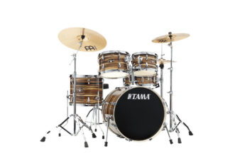 Tama Imperialstar na IP50H6W TCW Coffee Teak Wrap + Talerze Meinl